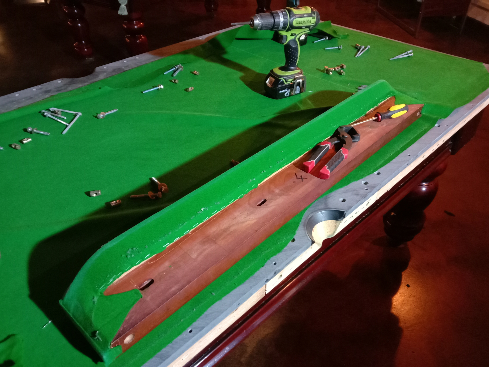 Pool Table Refelt Recovering Cairns